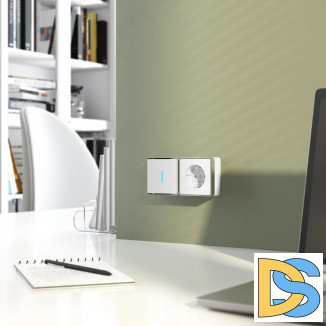 Розетка с заземлением Gallant (белая) W5071001