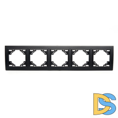 Рамка 5-местная горизонтальная Stekker Эрна 39622