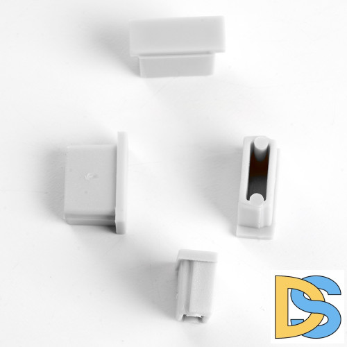 Заглушка без отверстия для профиля CAB251 (комплект 4шт) Feron LD376 48251