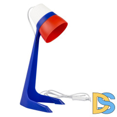 Настольная лампа Uniel ULO-K22 D/E14/A WHITE/BLUE/RED