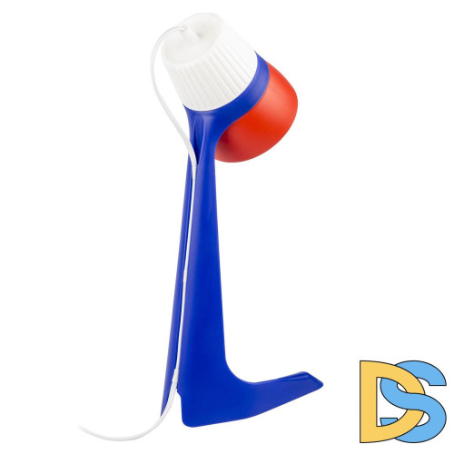 Настольная лампа Uniel ULO-K22 D/E14/A WHITE/BLUE/RED