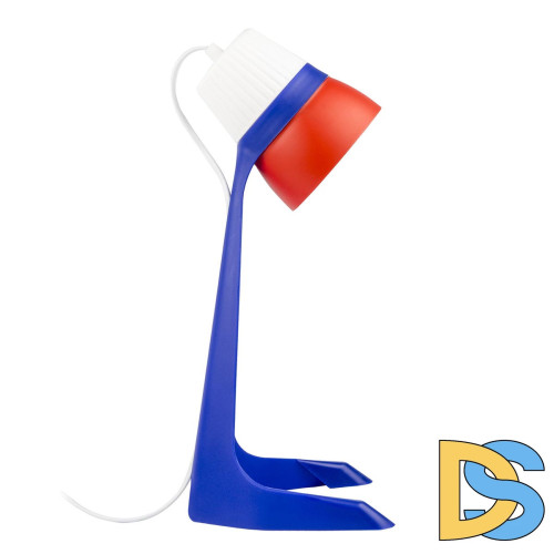 Настольная лампа Uniel ULO-K22 D/E14/A WHITE/BLUE/RED