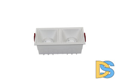 Встраиваемый светильник Maytoni Technical Alfa LED DL043-02-15W4K-D-SQ-W