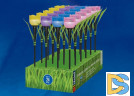 Светильник на солнечных батареях (UL-00004275) Uniel Promo USL-C-651/PT305 Tulip Set 24