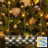 Гирлянда занавес Eurosvet 200-002 теплый белый 2*3м IP20