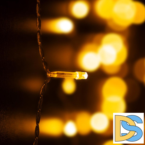 Гирлянда занавес Eurosvet 200-002 теплый белый 2*3м IP20