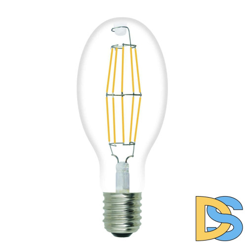 Лампа светодиодная филаментная (UL-00003762) Uniel E40 40W 4000K прозрачная LED-ED90-40W/NW/E40/CL GLP05TR
