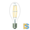 Лампа светодиодная филаментная (UL-00003762) Uniel E40 40W 4000K прозрачная LED-ED90-40W/NW/E40/CL GLP05TR