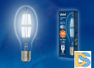Лампа светодиодная филаментная (UL-00003762) Uniel E40 40W 4000K прозрачная LED-ED90-40W/NW/E40/CL GLP05TR
