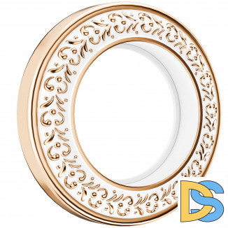 Рамка на 1 пост (белое золото) WL70-frame-01