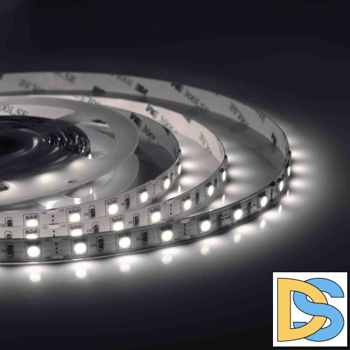 Светодиодная лента Apeyron 24В ПРО 14,4Вт/м smd5050 60д/м IP20 1100Лм/м 5м 6500К 00-309
