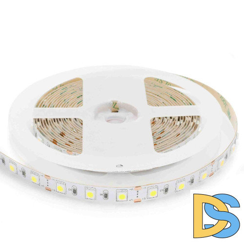Светодиодная лента Apeyron 24В ПРО 14,4Вт/м smd5050 60д/м IP20 1100Лм/м 5м 6500К 00-309