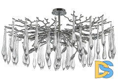 Люстра на штанге Dio DArte Tavenna H 1.3.100.108 N