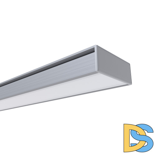 Профиль П-образный накладной Apeyron ширина ленты до 10мм (рассеиватель, заглушки - 2шт) 08-05