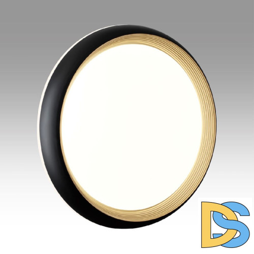 Настенно-потолочный светильник Sonex Tofiq black 7651/DL