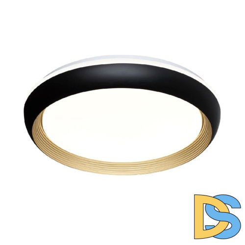 Настенно-потолочный светильник Sonex Tofiq black 7651/DL