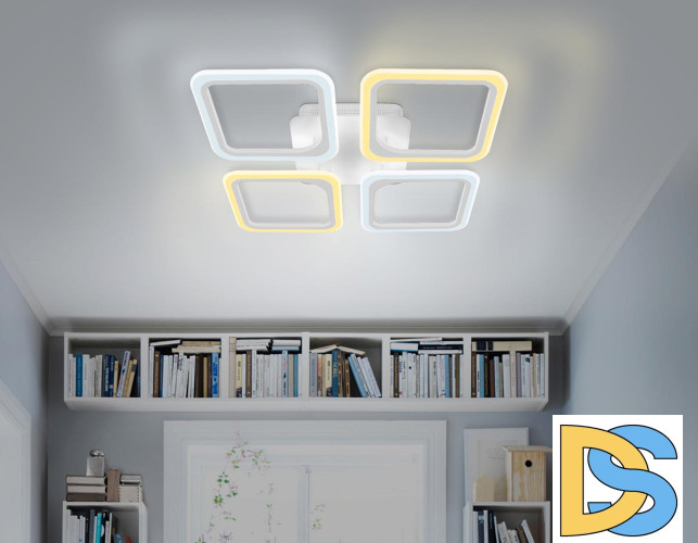 Потолочная светодиодная люстра Ambrella Light Acrylica Original FA4375