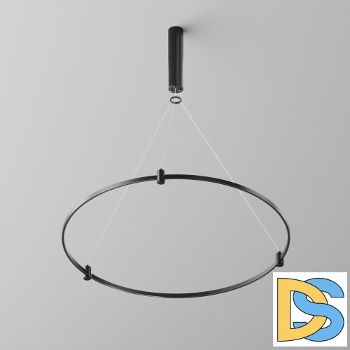 Шинопровод магнитный круглый Maytoni Flarity TRX154-R-D800-B