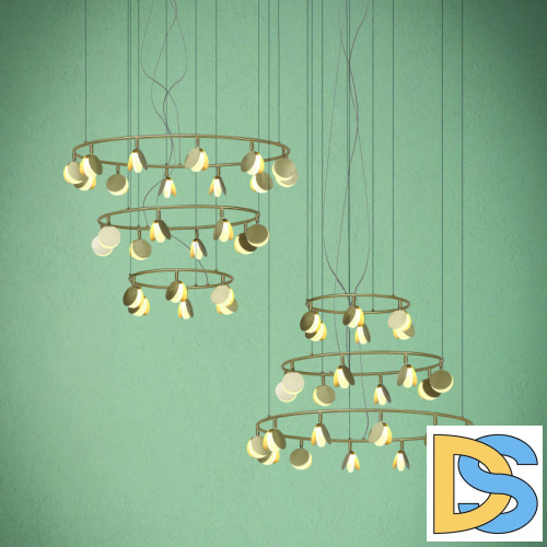 Подвесной светильник Mantra Shell 7355