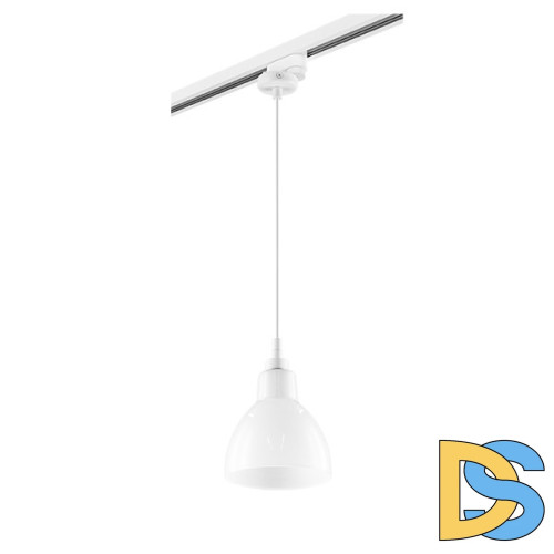 Трековый светильник Lightstar Track 1 white L1T865016 (865016+592006)