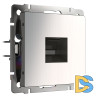 Розетка Ethernet RJ-45 Werkel (глянцевый никель) W1181002