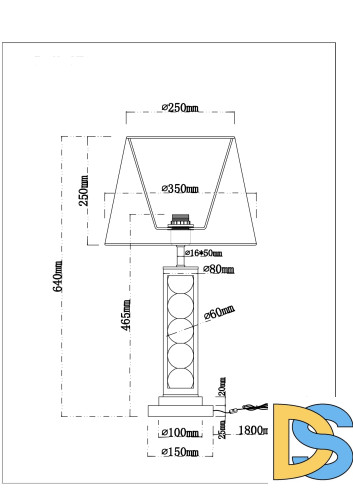 Настольная лампа Arte Lamp Jessica A4062LT-1PB
