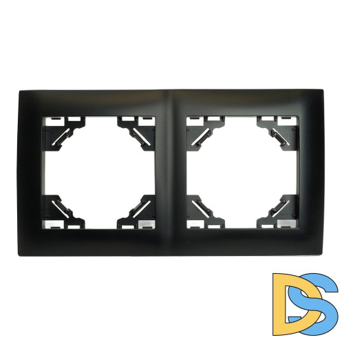 Рамка двухместная Stekker PFR00-9012-03 Эрна Элегант 49662