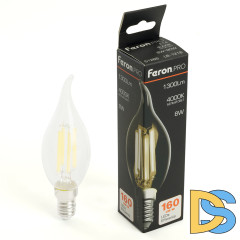 Лампа светодиодная Feron LB-1218 E14 8W 4000K 51266