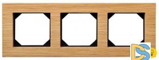 Рамка 3-ая Epsilon Дуб натуральный