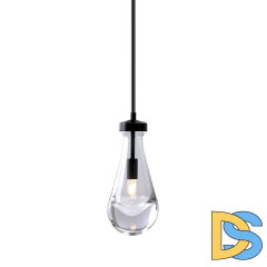 Подвесной светильник DeLight Collection Raindrop MT9093-1H black brushed gold