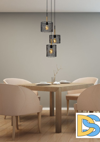 Подвесной светильник Lucide Baskett 45459/03/30