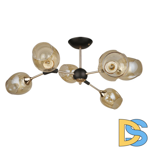 Люстра на штанге Arte Lamp Seppia A4211PL-6BK