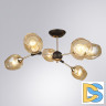 Люстра на штанге Arte Lamp Seppia A4211PL-6BK