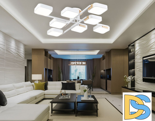 Потолочная люстра Ambrella Light Linetech Comfort FL4888