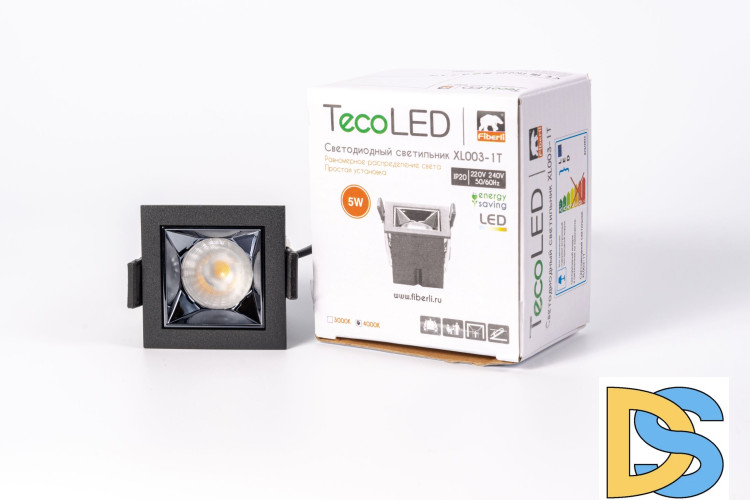 Встраиваемый светодиодный светильник Fiberli XL003-1T(W) 12130304