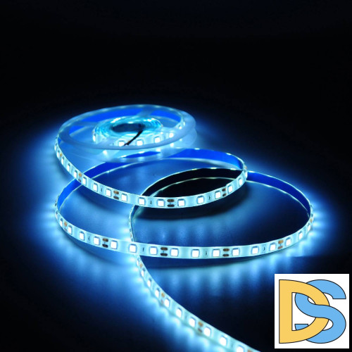 Светодиодная лента Gauss Basic 12В 5050 10Вт/м 4000K 3м IP65 BT052