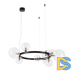 Подвесная люстра Arte Lamp Vincent A7790SP-10BK