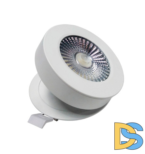 Встраиваемый светильник Elvan VLS-505R-10W-WW-Wh