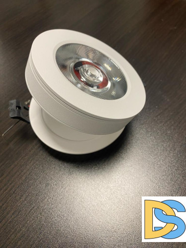 Встраиваемый светильник Elvan VLS-505R-10W-WW-Wh