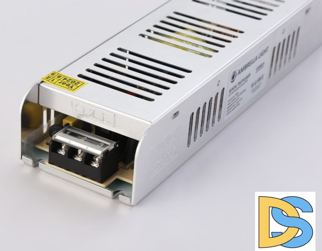 Блок питания с EMC для светодиодной ленты Ambrella Light Illumination 200Вт DC24В 8,3A IP20 GS8684