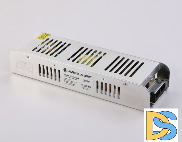 Блок питания с EMC для светодиодной ленты Ambrella Light Illumination 200Вт DC24В 8,3A IP20 GS8684