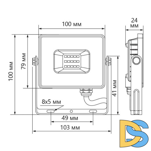 Светодиодный прожектор Feron LL920 30W 32101