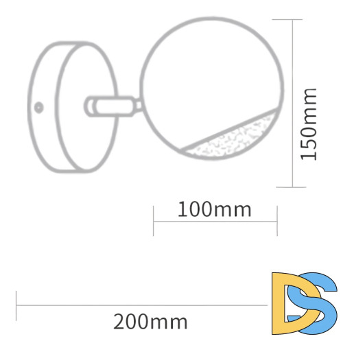 Спот ImperiumLoft Berny 208803-23