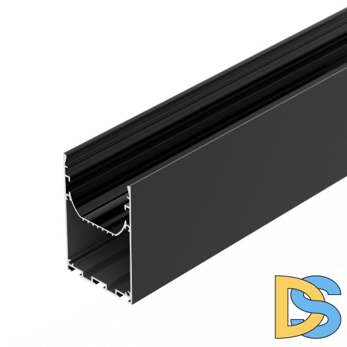 Алюминиевый профиль Arlight LINE-S-5075-2000 BLACK 041847