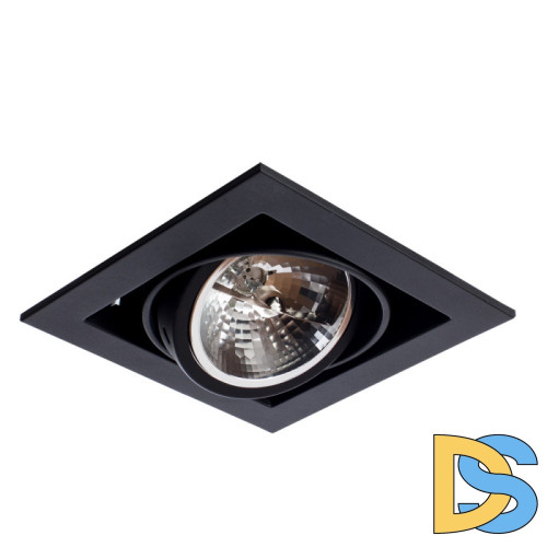 Встраиваемый светильник ARTE Lamp A5935PL-1BK