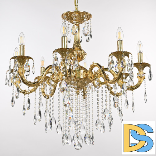 Подвесная люстра Bohemia Ivele Crystal AL79101/8/250 B G