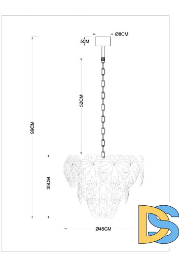 Подвесная люстра Arte Lamp Kapri A4078LM-6GO