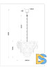 Подвесная люстра Arte Lamp Kapri A4078LM-6GO