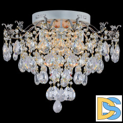 Потолочная люстра Reluce 04037-0.3-06 WH+GOLD PN