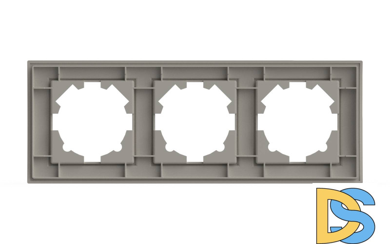 Рамка трехместная ELBI Zena 500-010200-227